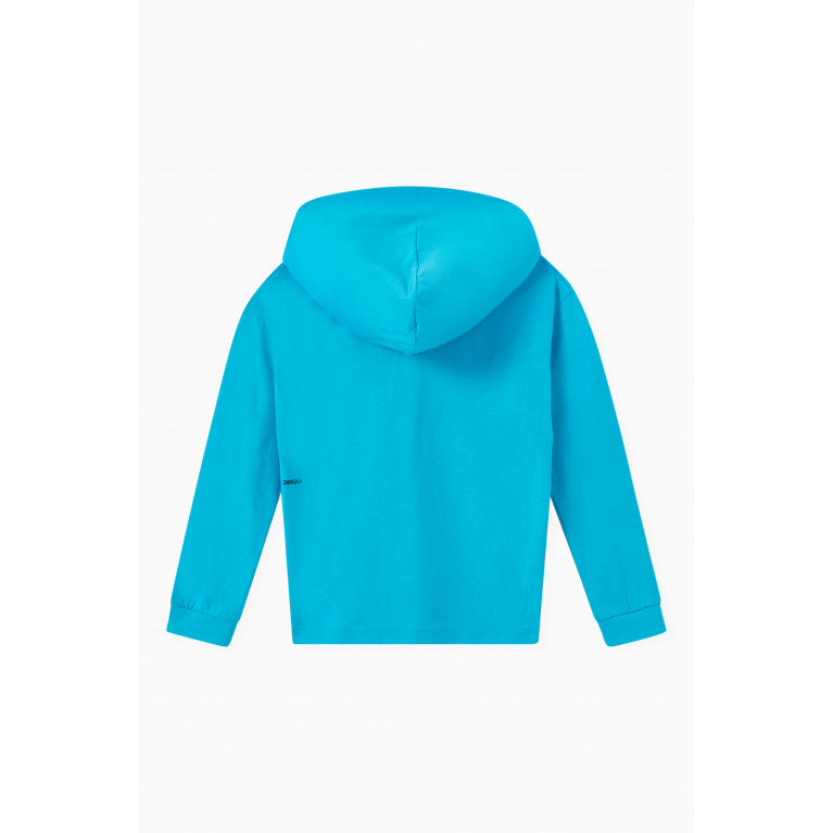 Pangaia - Organic Cotton Loungewear Hoodie Seahorse Blue