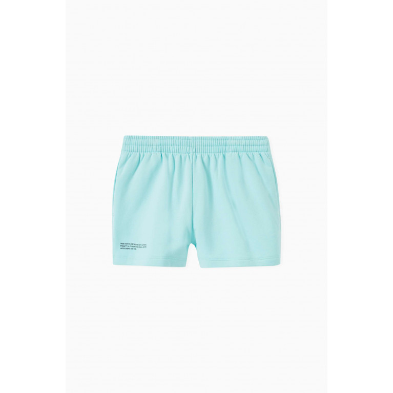 Pangaia - Organic Cotton Shorts Stingray Blue