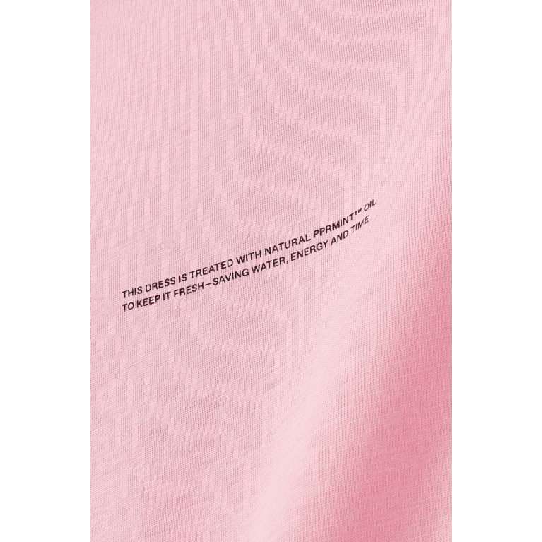 Pangaia - Organic Cotton T-shirt Dress Sakura Pink