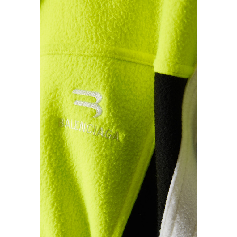 Balenciaga - Sporty B Cosy Tracksuit Jacket in Double Brushed Fleece