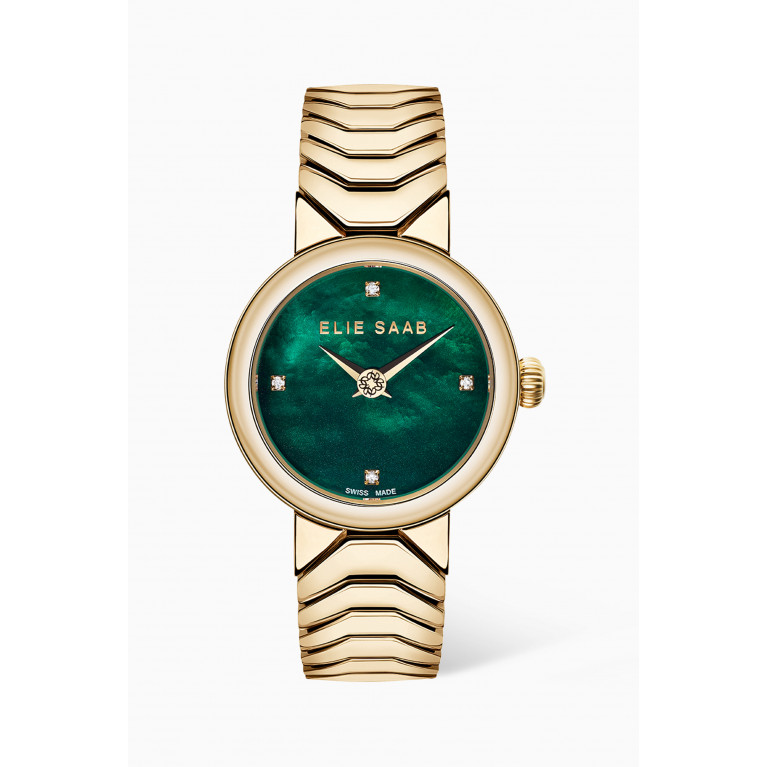 Elie Saab - Elie Saab - Idylle Diamond Quartz Watch, 31mm