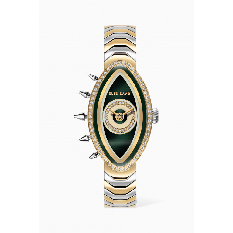 Elie Saab - Elie Saab - Eayan Diamond Quartz Watch, 23 x 40mm
