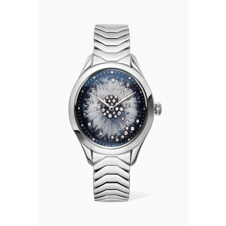 Elie Saab - Mystère D'Elie Fleur Diamond Quartz Watch, 28mm