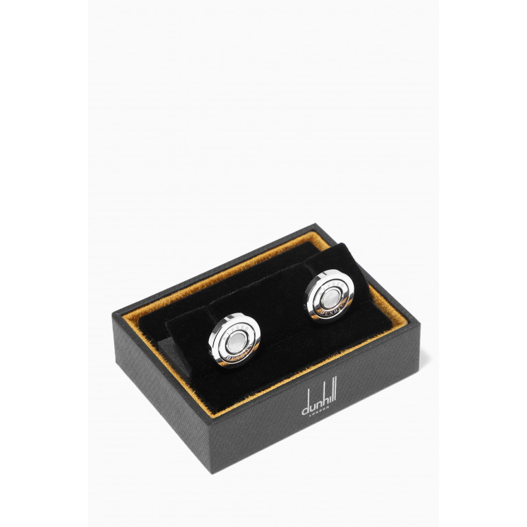 Dunhill - Radial Cufflinks in Sterling Silver