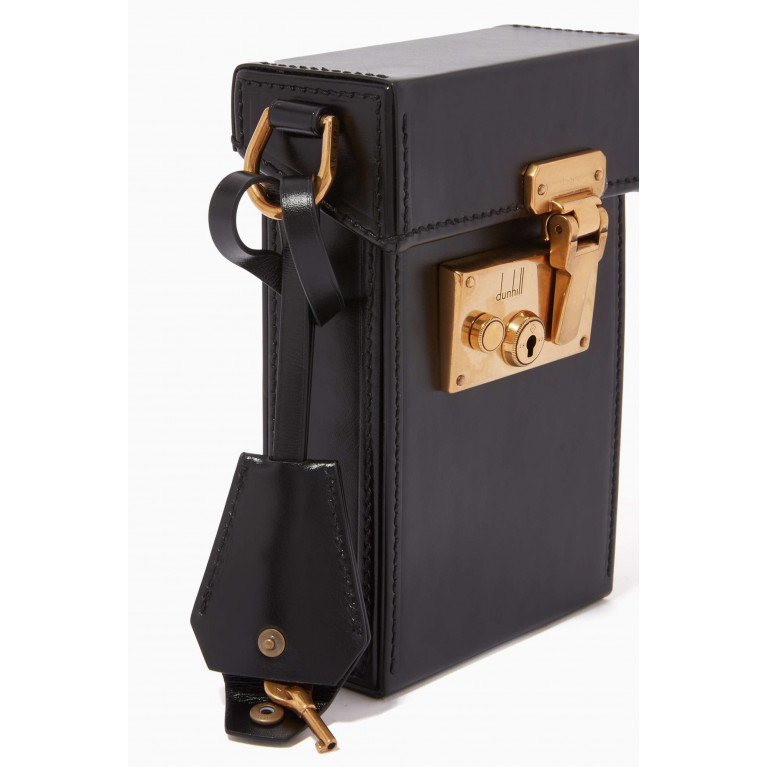 Dunhill - Lock Crossbody Bag in Leather