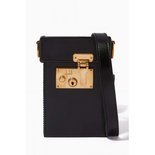 Dunhill - Lock Crossbody Bag in Leather