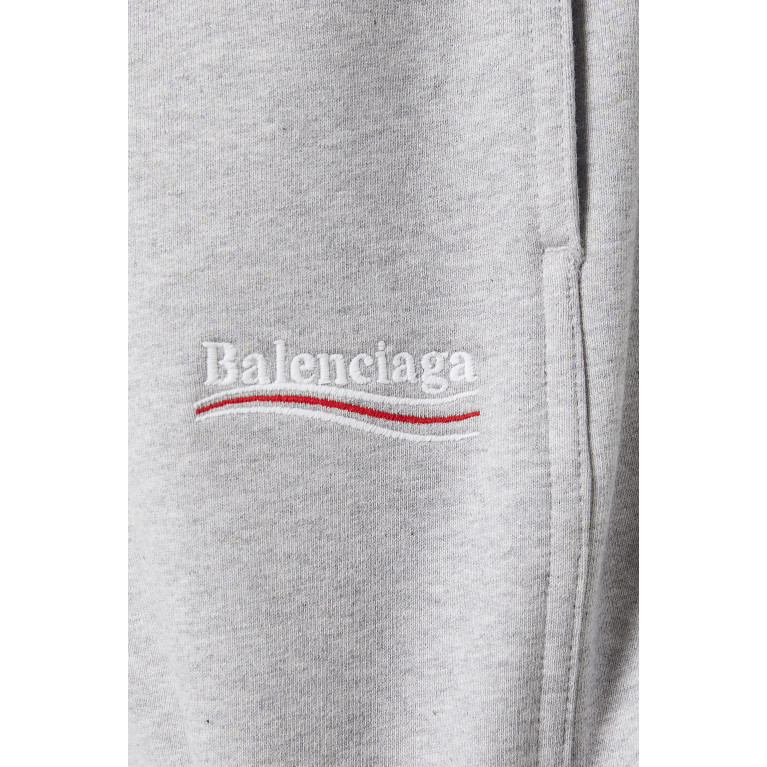 Balenciaga - Political Campaign Sweatshorts in Curly Fleece