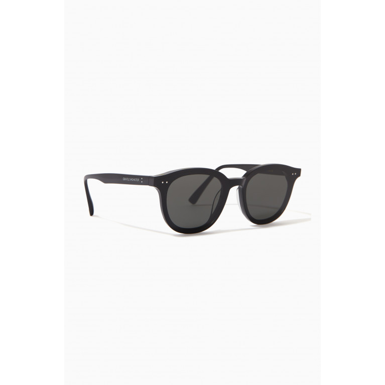 Gentle Monster - Lang-01 Round Sunglasses in Acetate
