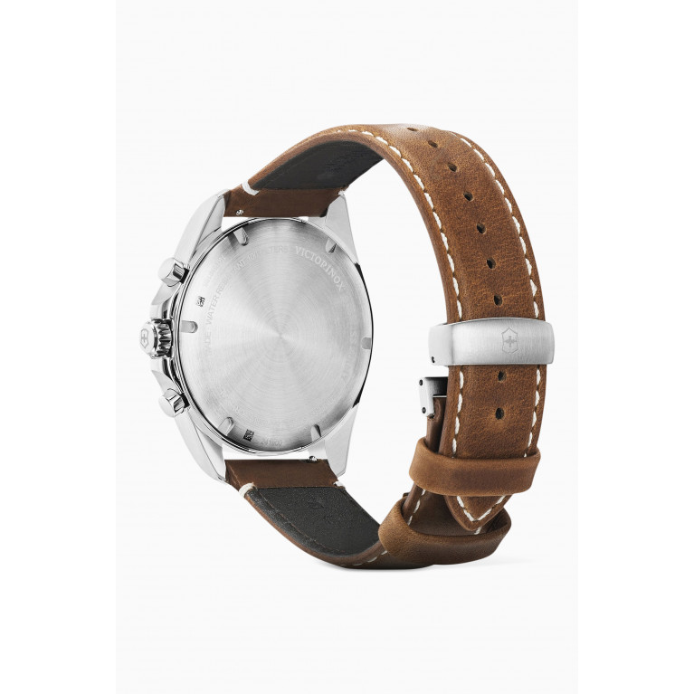 Victorinox - 42mm FieldForce GMT Quartz Watch