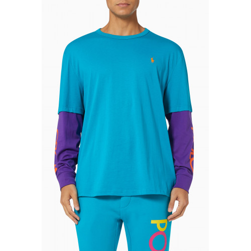 Polo Ralph Lauren - Spectre Logo Long Sleeve T-shirt in Cotton