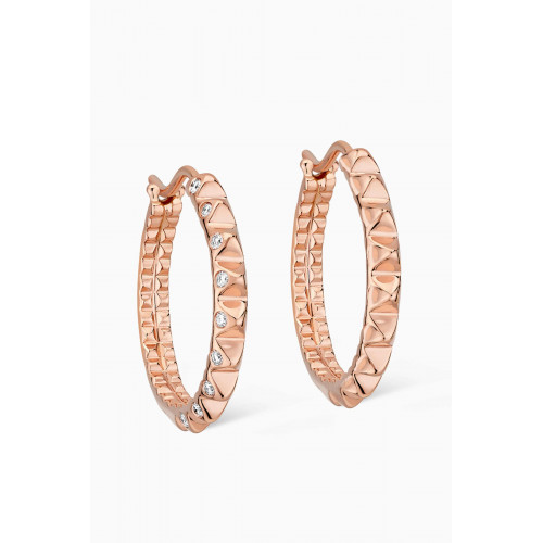 Korloff - Korlove Earrings with Diamonds in 18kt Rose Gold