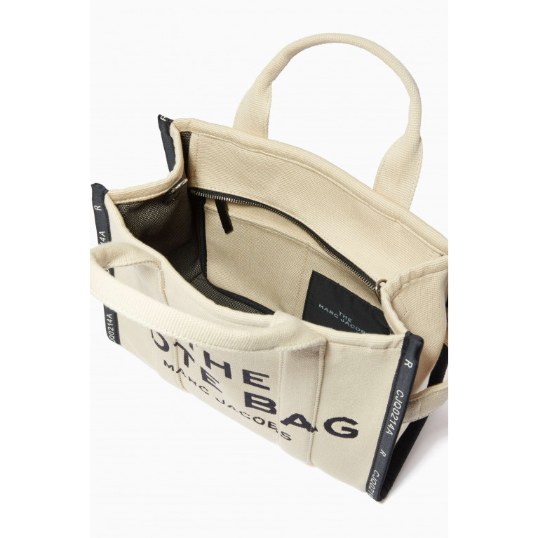 Marc Jacobs - Medium Traveler Tote Bag in Jacquard Canvas Neutral