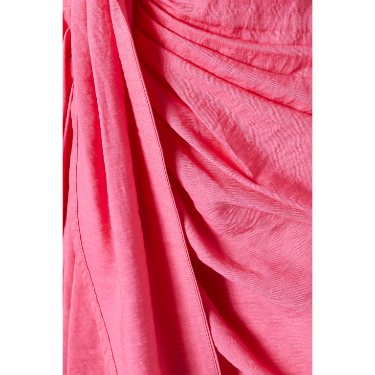 Jacquemus - La Robe Bahia Dress in Viscose Pink