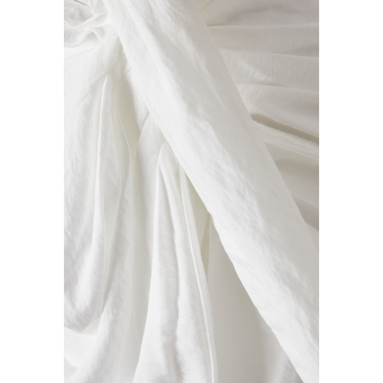 Jacquemus - La robe Bahia Dress in Viscose White
