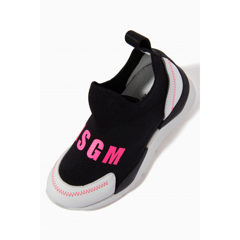 MSGM - Logo Sock Sneakers