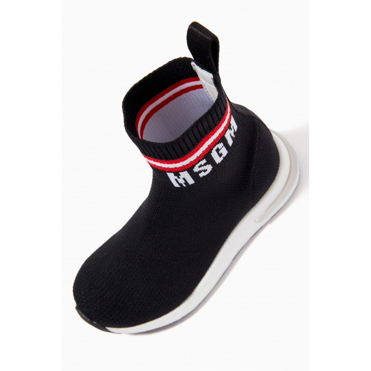 MSGM - Logo Sock Sneakers