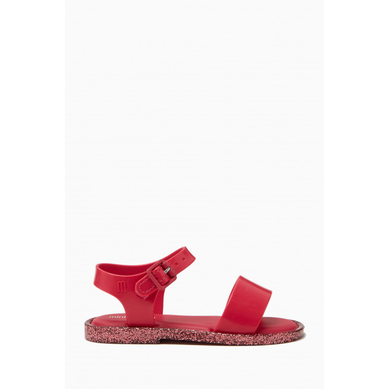 Mini Melissa - Mar Open-toe Sandals Red