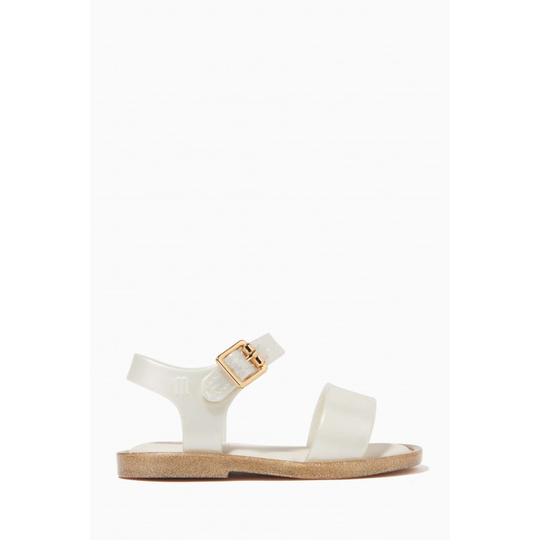 Mini Melissa - Mar Open-toe Sandals White