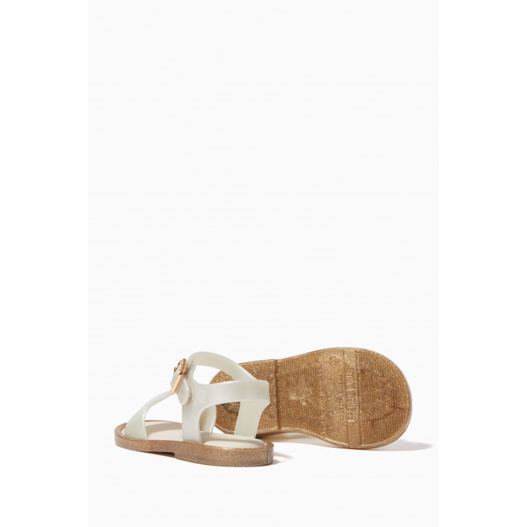 Mini Melissa - Mar Open-toe Sandals White