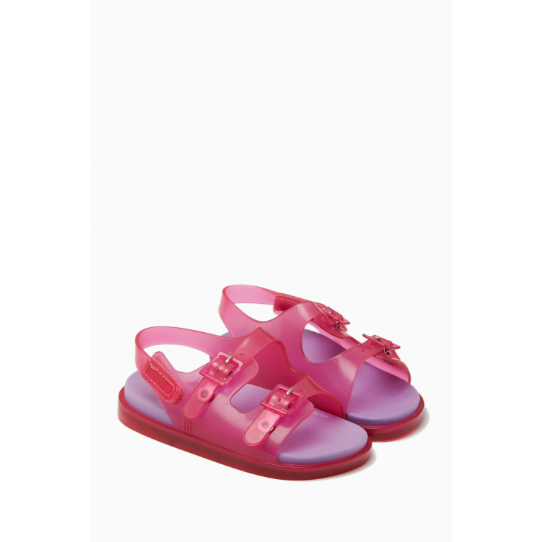 Mini Melissa - Wide Sandals in Rubber