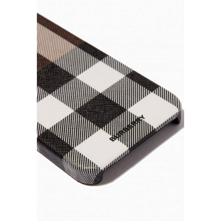 Burberry - iPhone 12 Pro/ iPhone 12 Case in Check E-canvas
