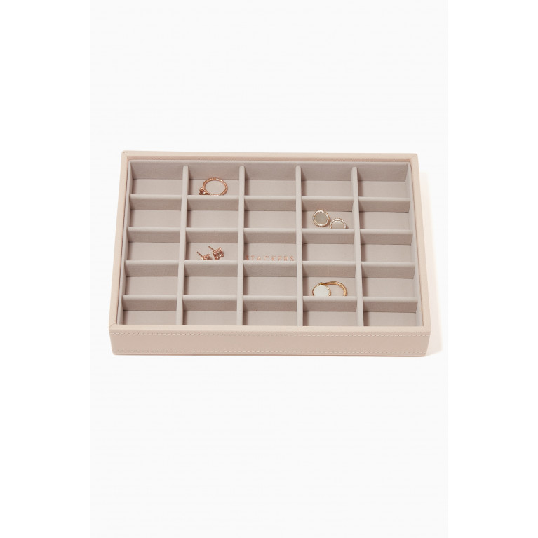 Stackers - Classic 3-Layer Jewellery Box in Vegan Leather