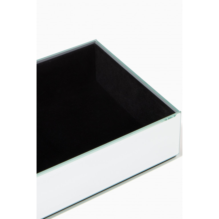 Stackers - Classic Jewellery Box Open Layer in Mirror Glass