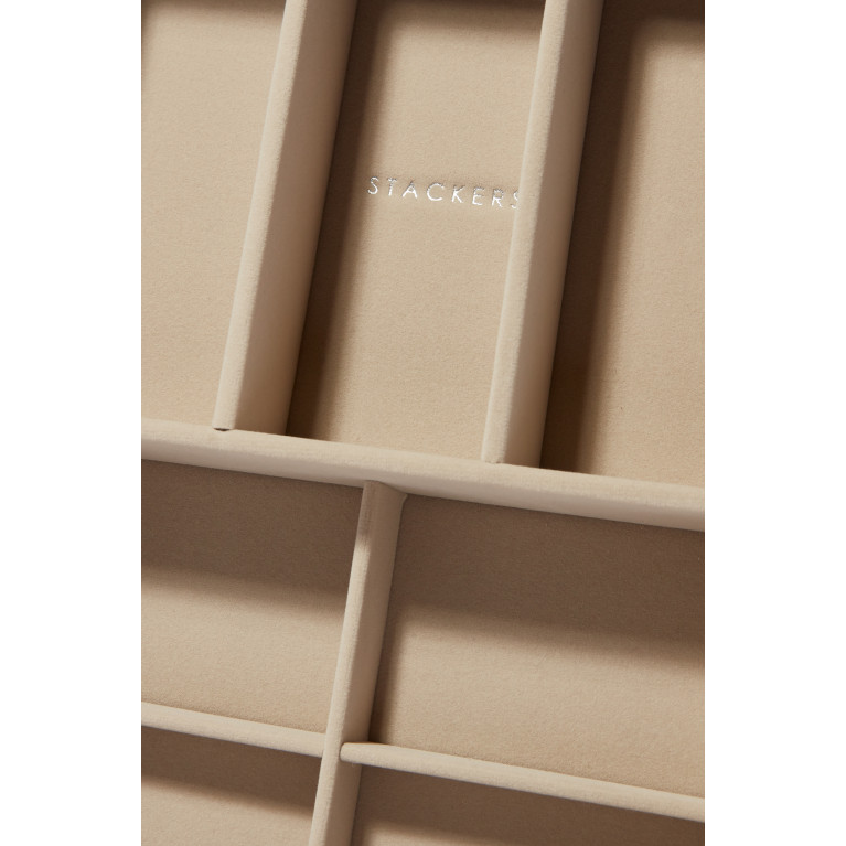 Stackers - Supersize In-Drawer Jewellery Slider in Vegan Leather