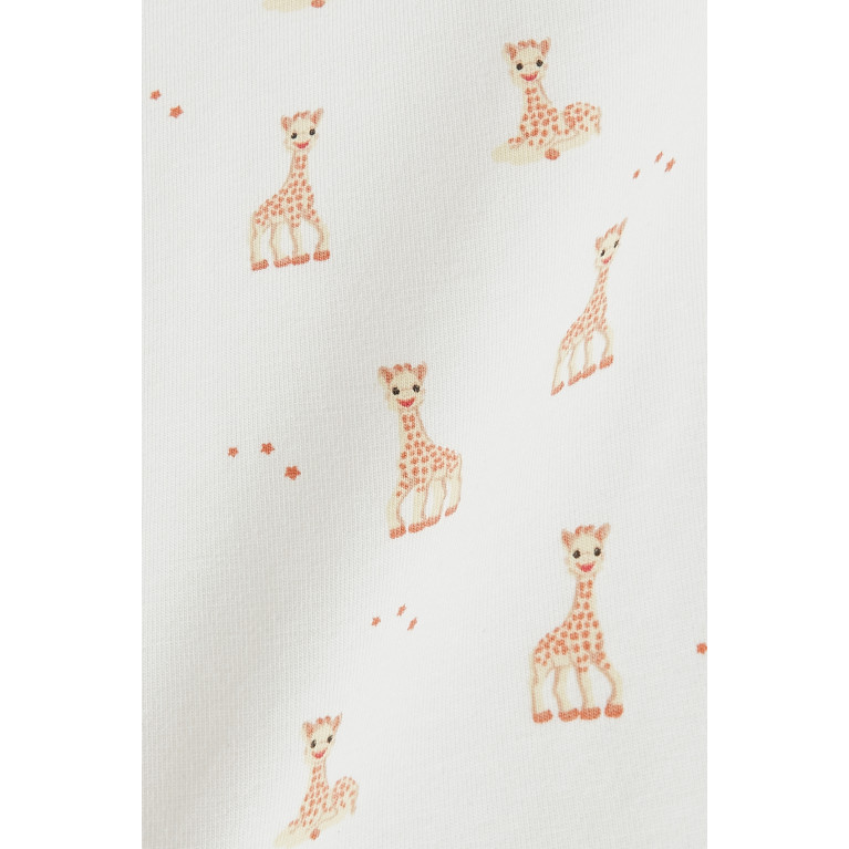 Sophie La Girafe - Giraffe Print T-shirt in Cotton