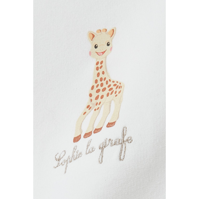 Sophie La Girafe - Giraffe Print Sweatshirt in Cotton