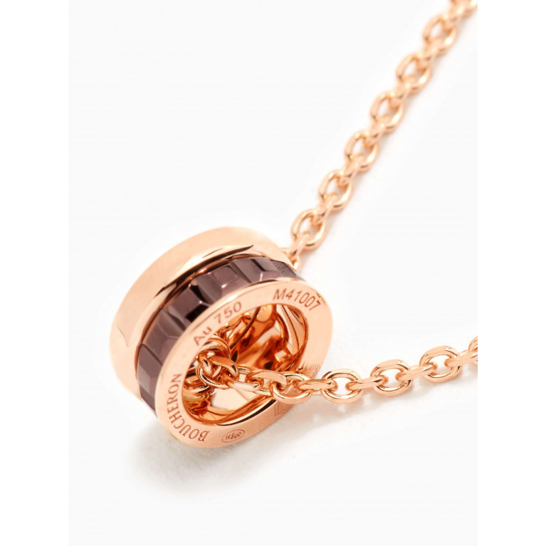Boucheron - Quatre Classique Mini Pendant in 18kt Rose Gold