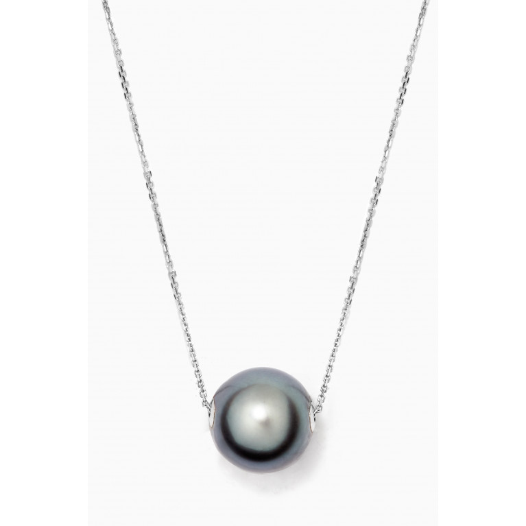 Robert Wan - Links of Love Pearl Necklace in 18kt White Gold