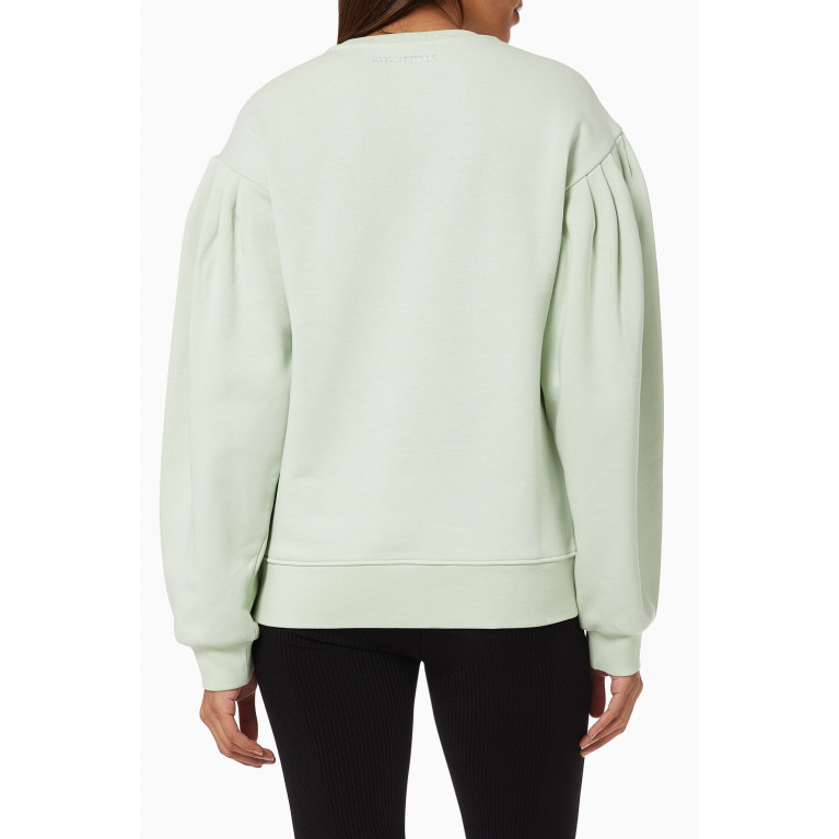 Karl Lagerfeld - KL Sequinned Sweatshirt in Cotton Jersey