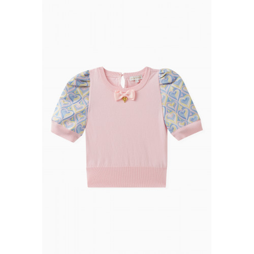 Angel's Face - Anais Hearts-print T-shirt in Cotton-blend