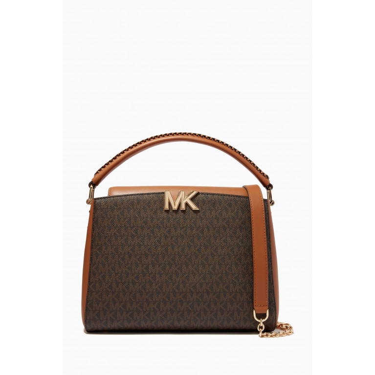 MICHAEL KORS - Medium Karlie Crossbody Bag in Logo-print Canvas & Leather