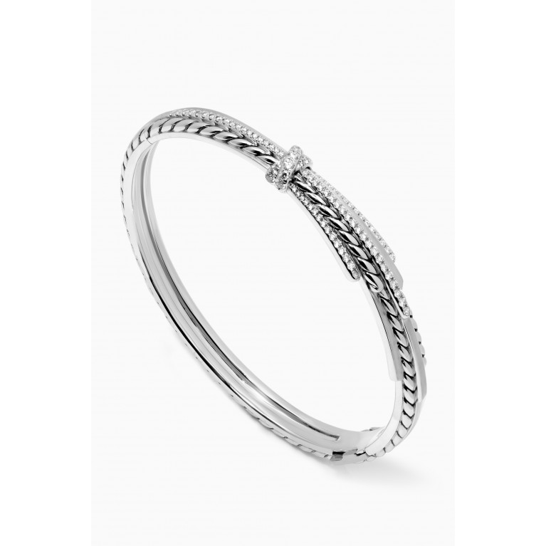 David Yurman - Angelika™ Bracelet with Pavé Diamonds in Sterling Silver