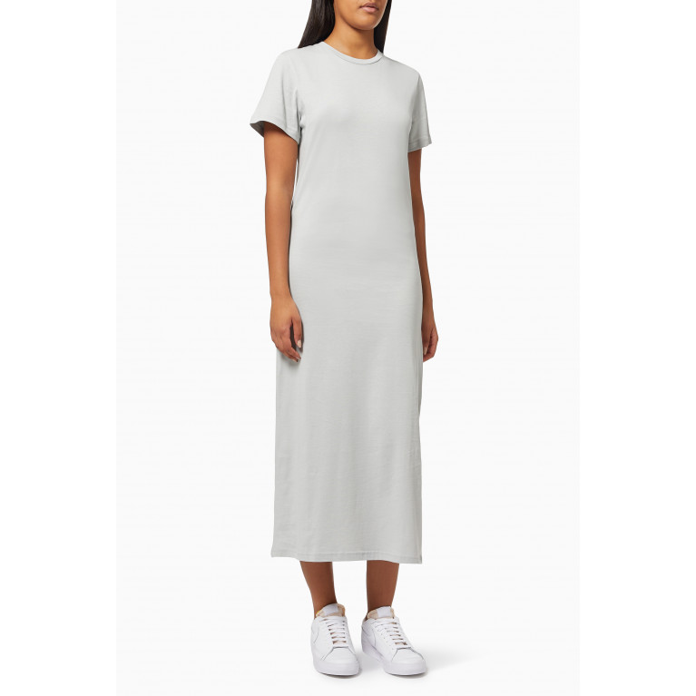 NASS - Natalie T-shirt Dress in Cotton Jersey Grey