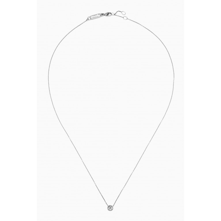 Gafla - Salasil Diamond Necklace in 18kt White Gold, Small