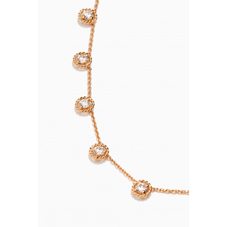 Gafla - Salasil Diamond Necklace in 18kt Rose Gold