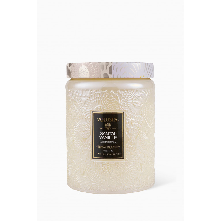 Voluspa - Santal Vanille Large Jar Candle, 510g