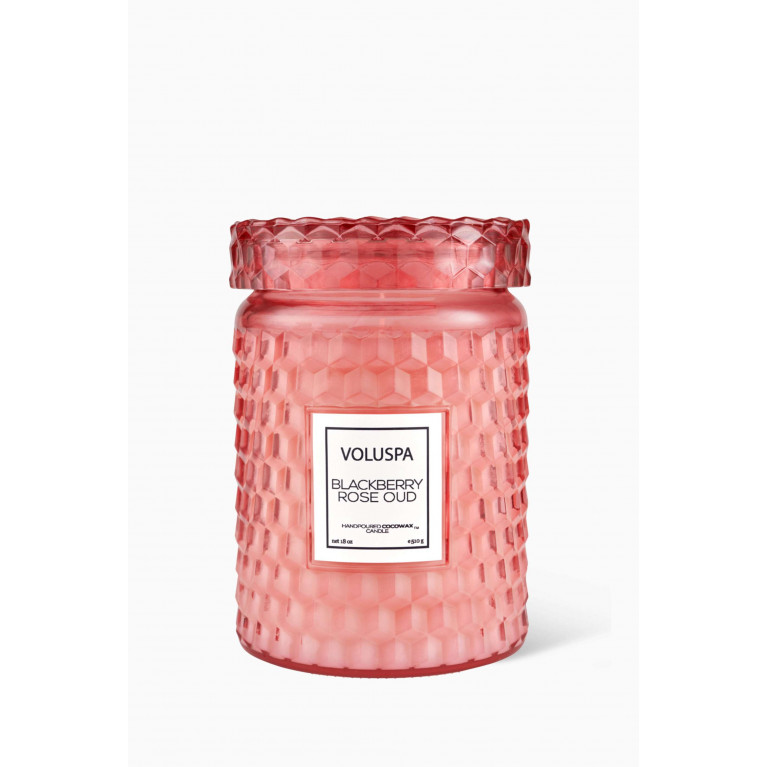 Voluspa - Blackberry Rose Oud Large Jar Candle, 510g