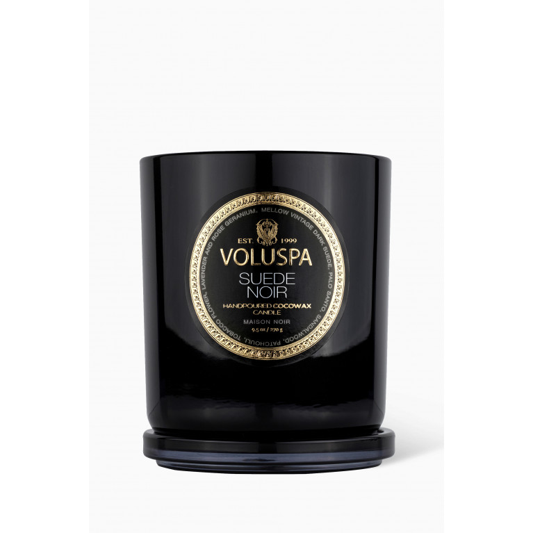 Voluspa - Suede Noir Classic Candle, 270g