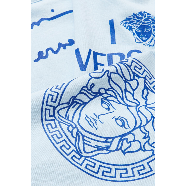 Versace - Medusa Logo Bodysuit Gift Set in Cotton Jersey