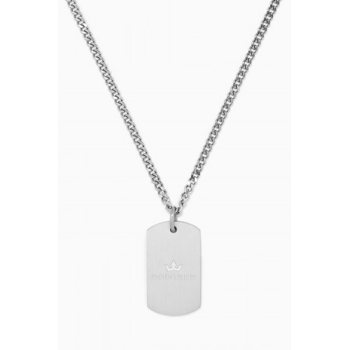Roderer - Lorenzo Necklace in Stainless Steel Silver