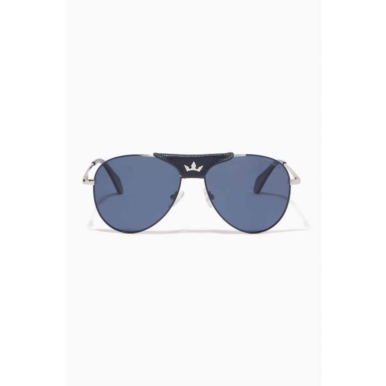 Roderer - James Aviator Sunglasses Blue