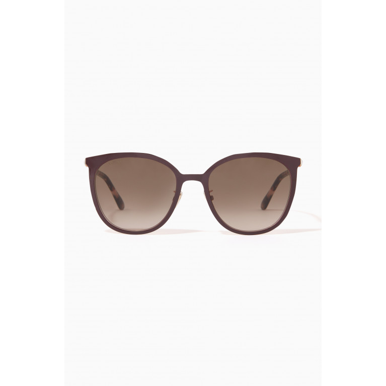 Jimmy Choo - Oria D-shape Sunglasses in Acetate