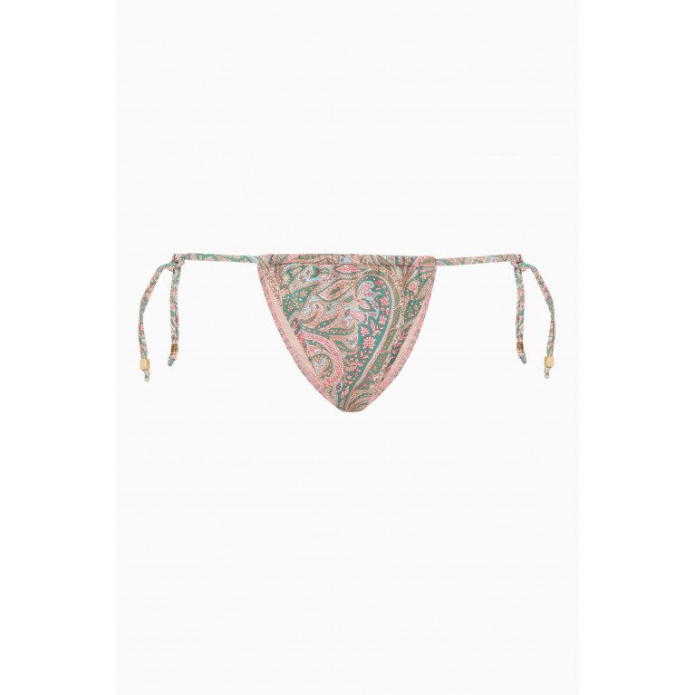 Suboo - Lennon Ruched Bikini Bottoms in Recycled Polyester