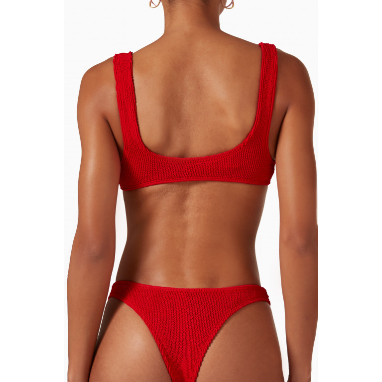 Bond-Eye - Scout Crop Eco Bikini Top Red