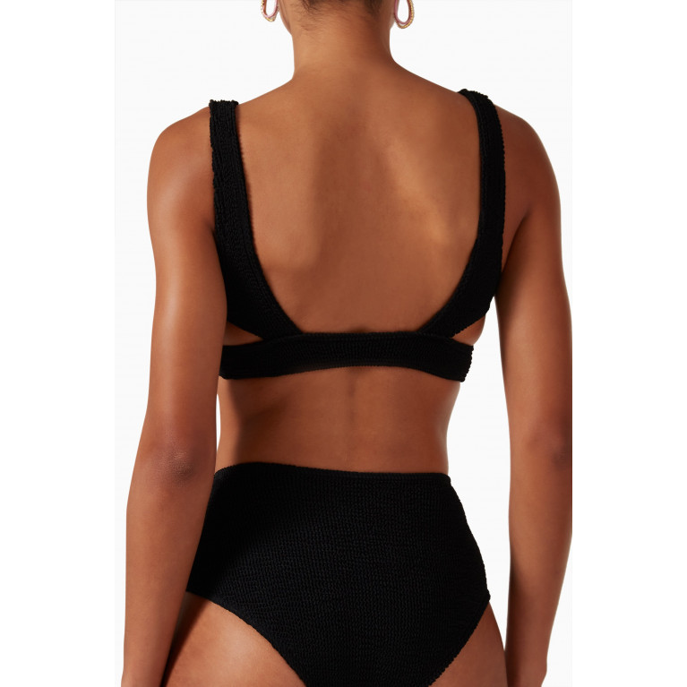 Bond-Eye - Nino Eco Crop Bikini Top Black