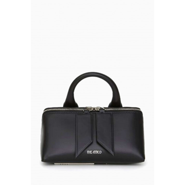 The Attico - ''Friday'' Mini Handbag in Leather Black